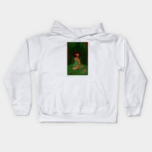 Forest Spirit Witch Kids Hoodie